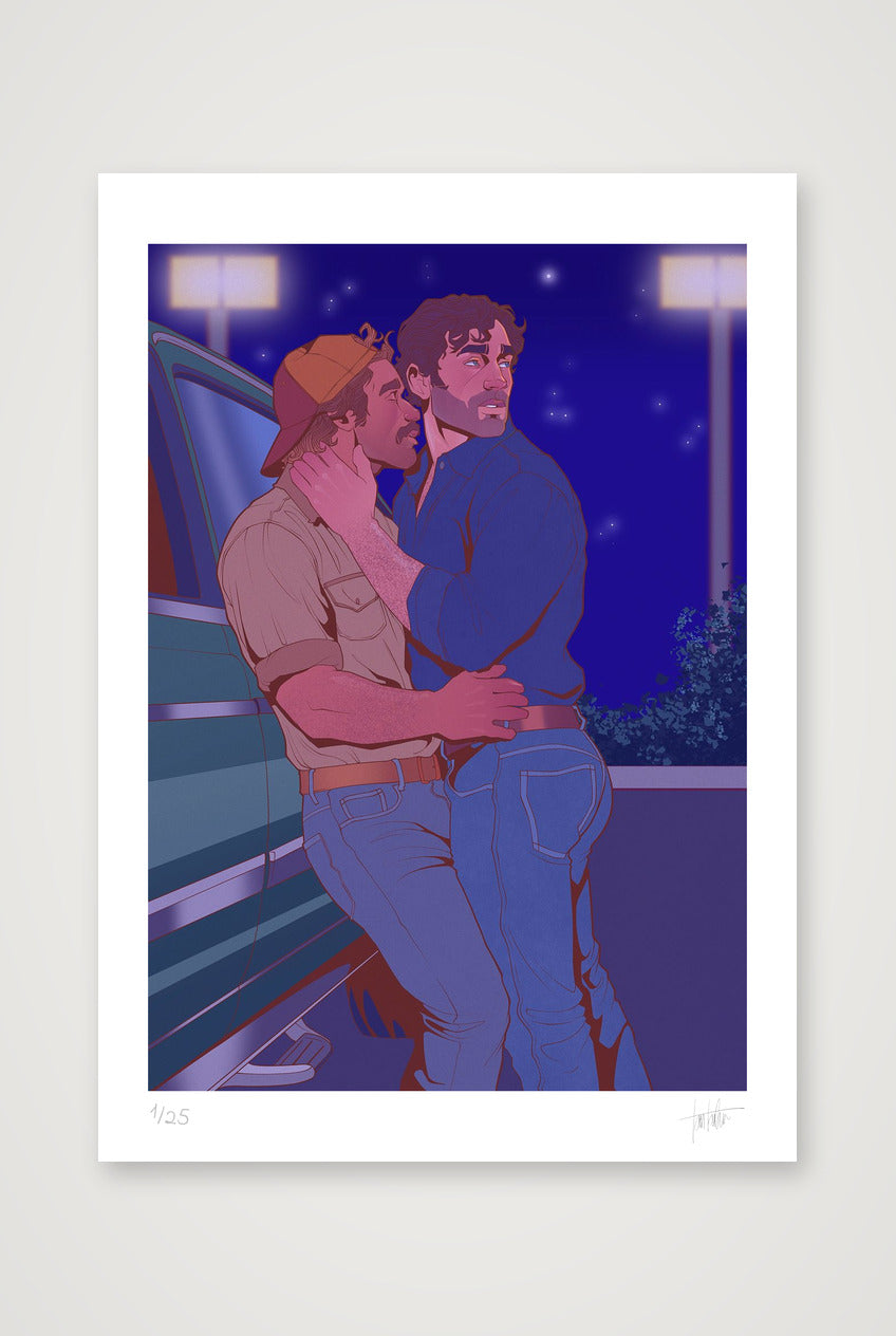 The Lookout — A3 (30×42cm, 12×17") Print only