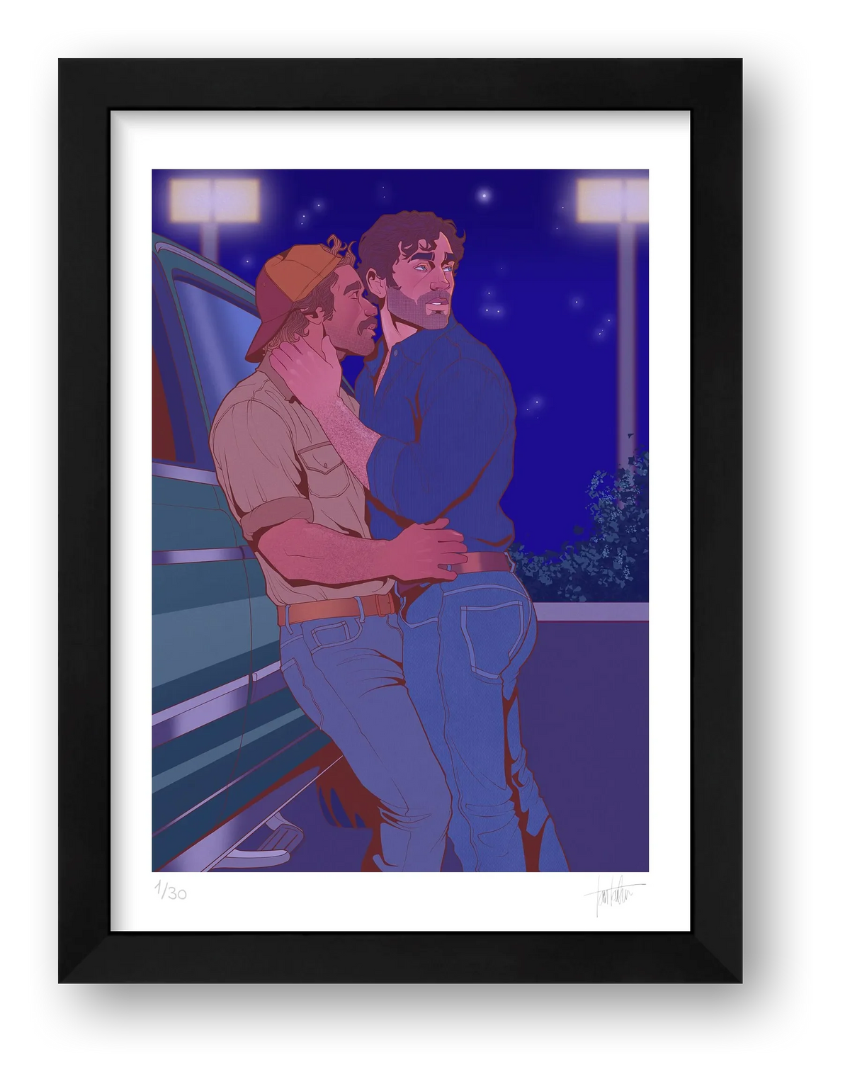 The Lookout — framed