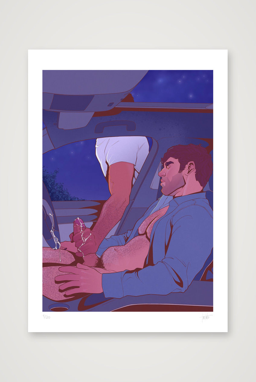 Stick Shift — A2 (42×59cm, 17×23") Print only