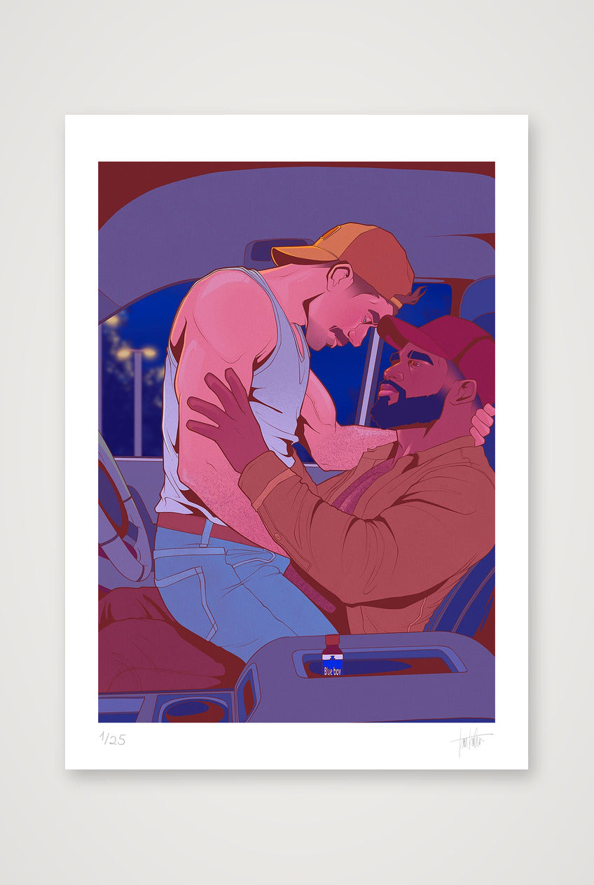 Park And Ride — A3 (30×42cm, 12×17") Print only